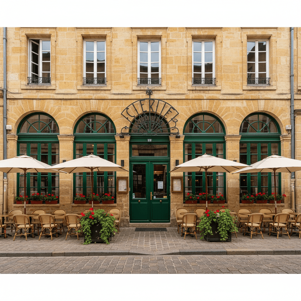 Restaurant à Bordeaux : terrasse - licence IV