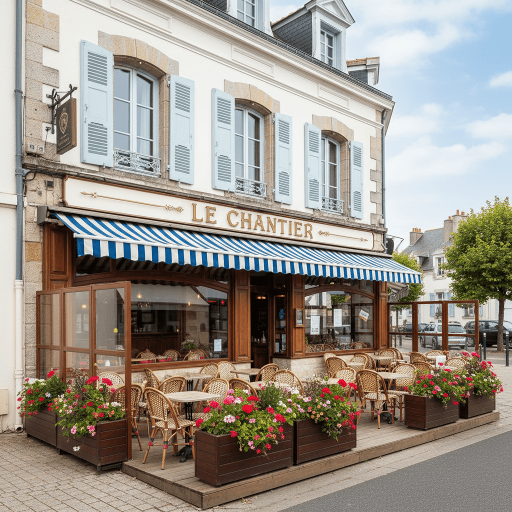 Restaurant 150m² à Pornichet : terrasse - licence IV - Image 1