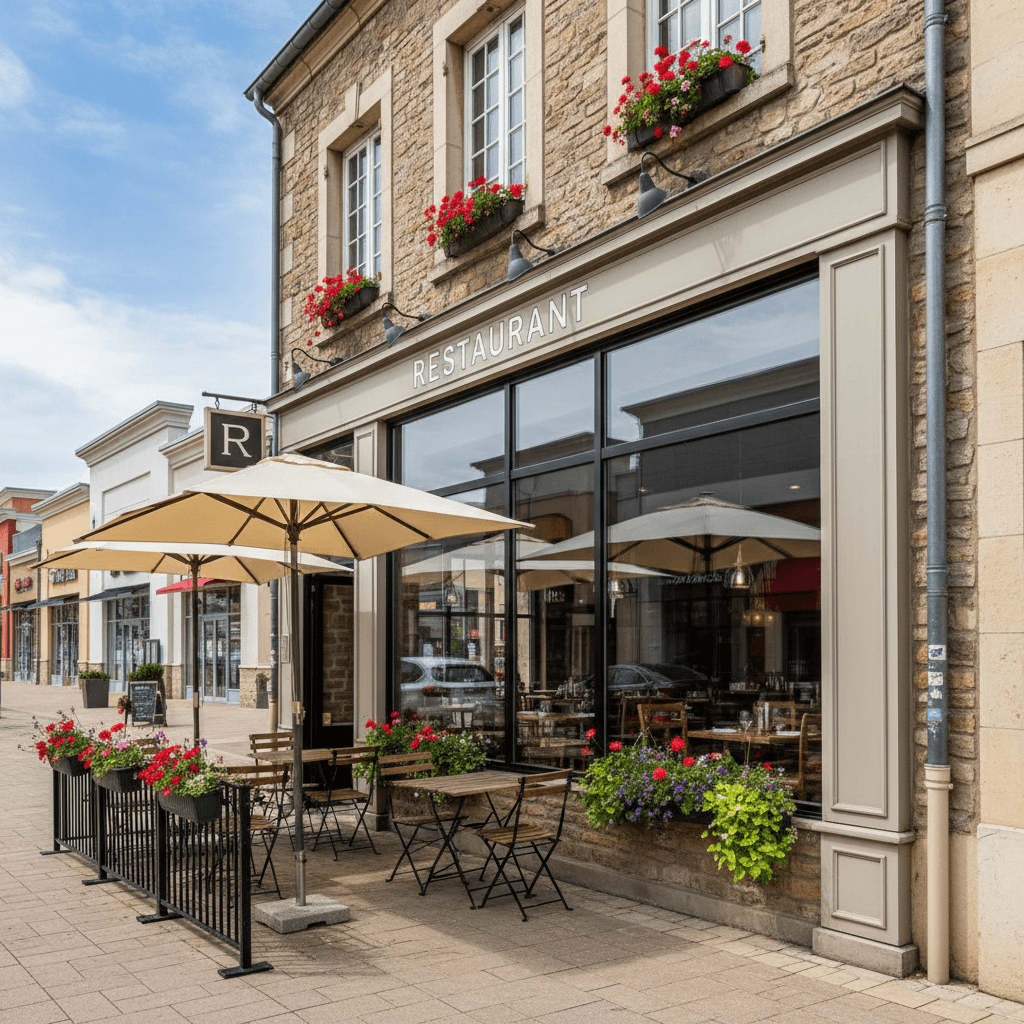 Restaurant 90m² à Epagny Metz-Tessy : terrasse - licence IV - Image 1