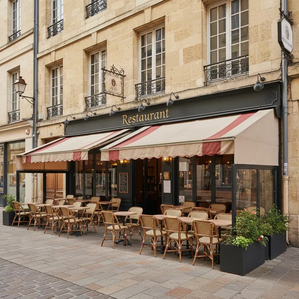Restaurant 72m² à Bordeaux : terrasse - licence IV - Image 1
