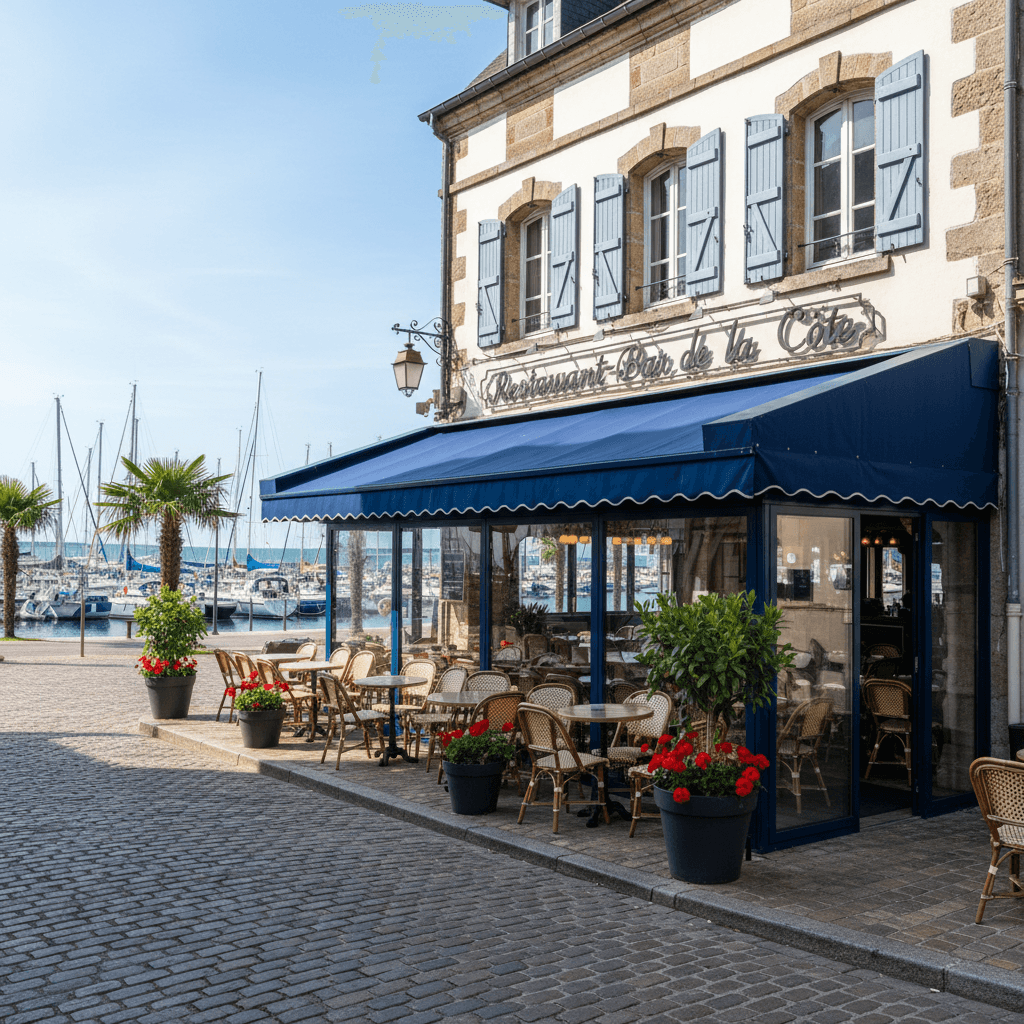 Restaurant 300m² à Pornic : terrasse - licence IV - Image 1