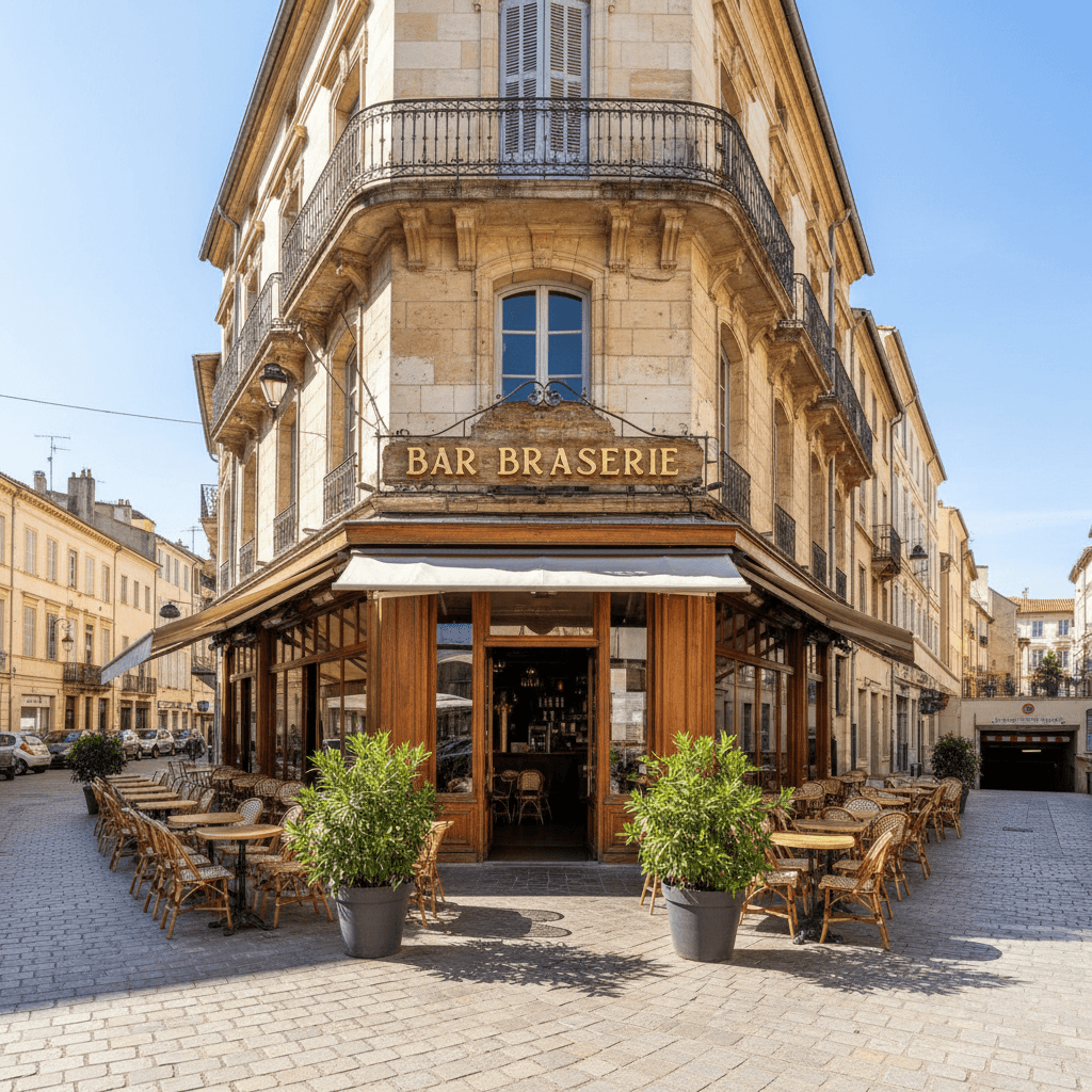 Bar-brasserie 60m² à Perpignan : terrasse - licence IV - Image 1