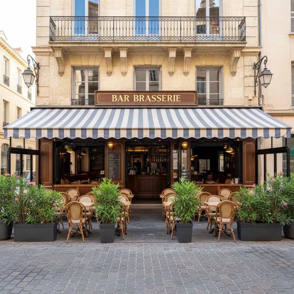 Bar-brasserie à Montpellier : terrasse - licence IV - Image 1