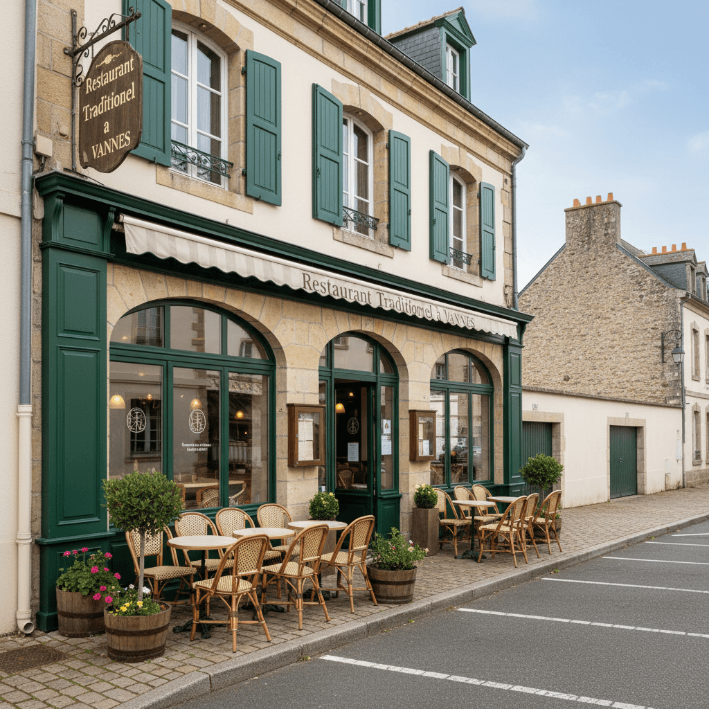 Restaurant à Vannes : terrasse - licence IV - Image 1
