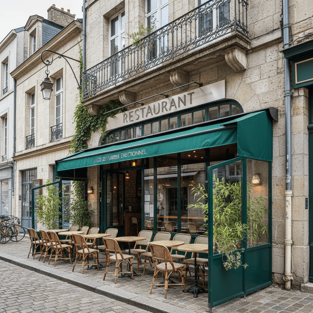 Restaurant au cœur de Nantes avec jardin exceptionnel - Image 1