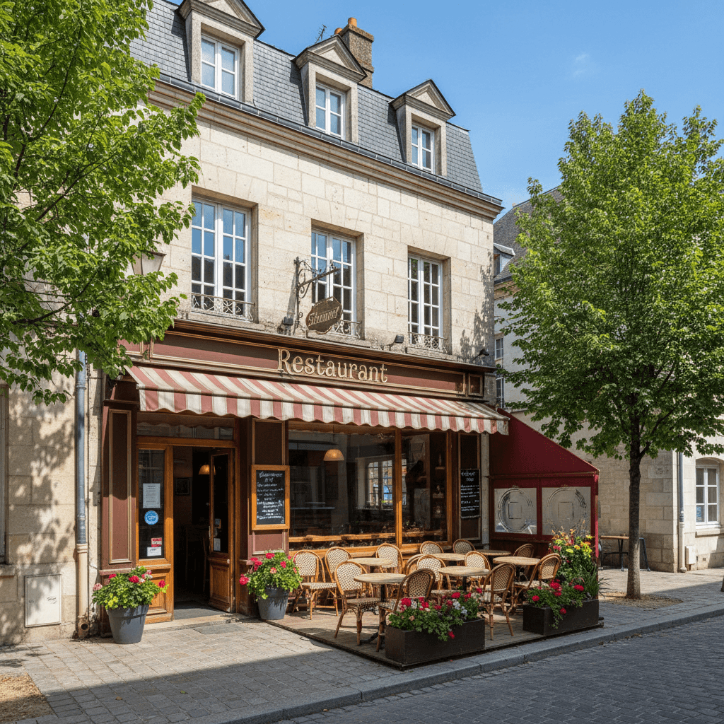 Restaurant 67m² à Nantes : terrasse - licence IV