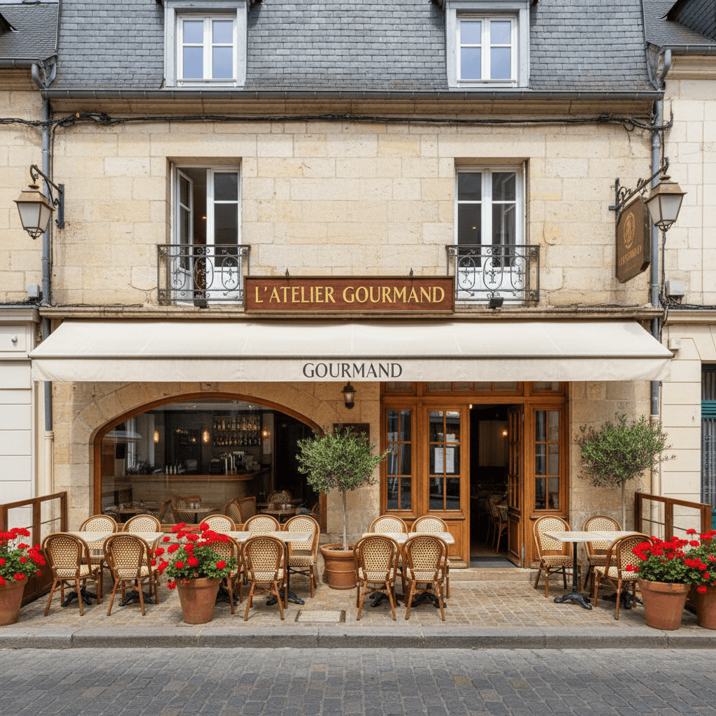 Restaurant à Vannes : terrasse - licence IV - Image 1