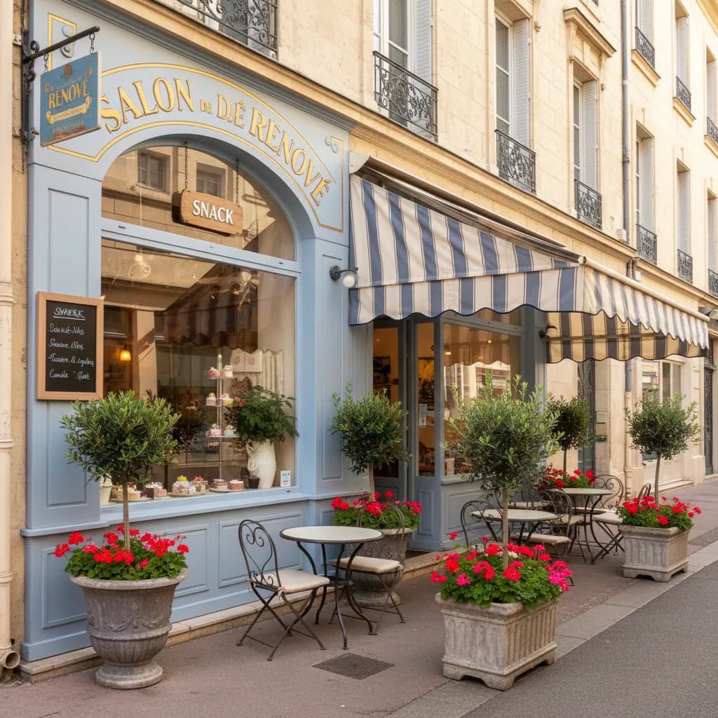 Snack 159m² à Montpellier : terrasse - cuisine équipée - Image 1