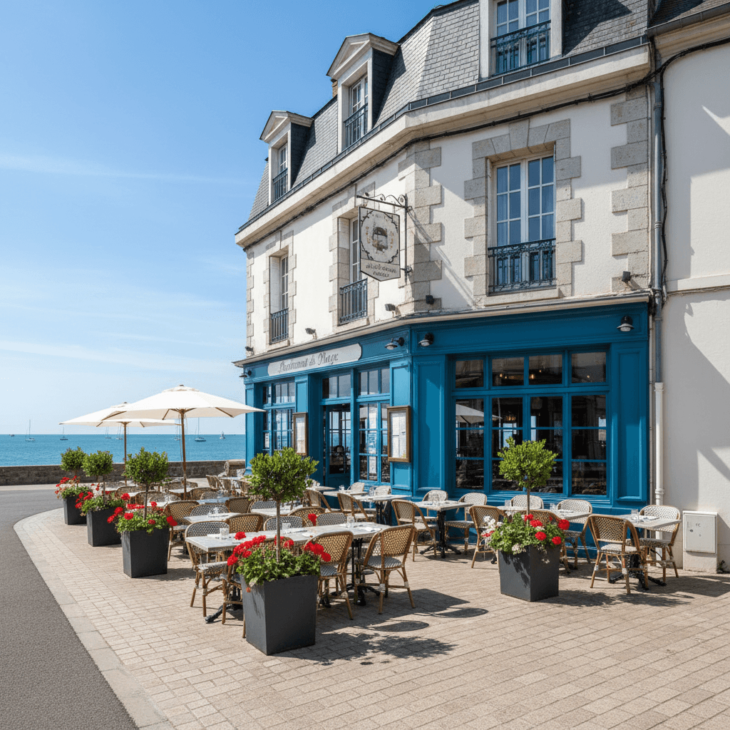 Restaurant 90m² à Nantes : terrasse - licence IV - Image 1