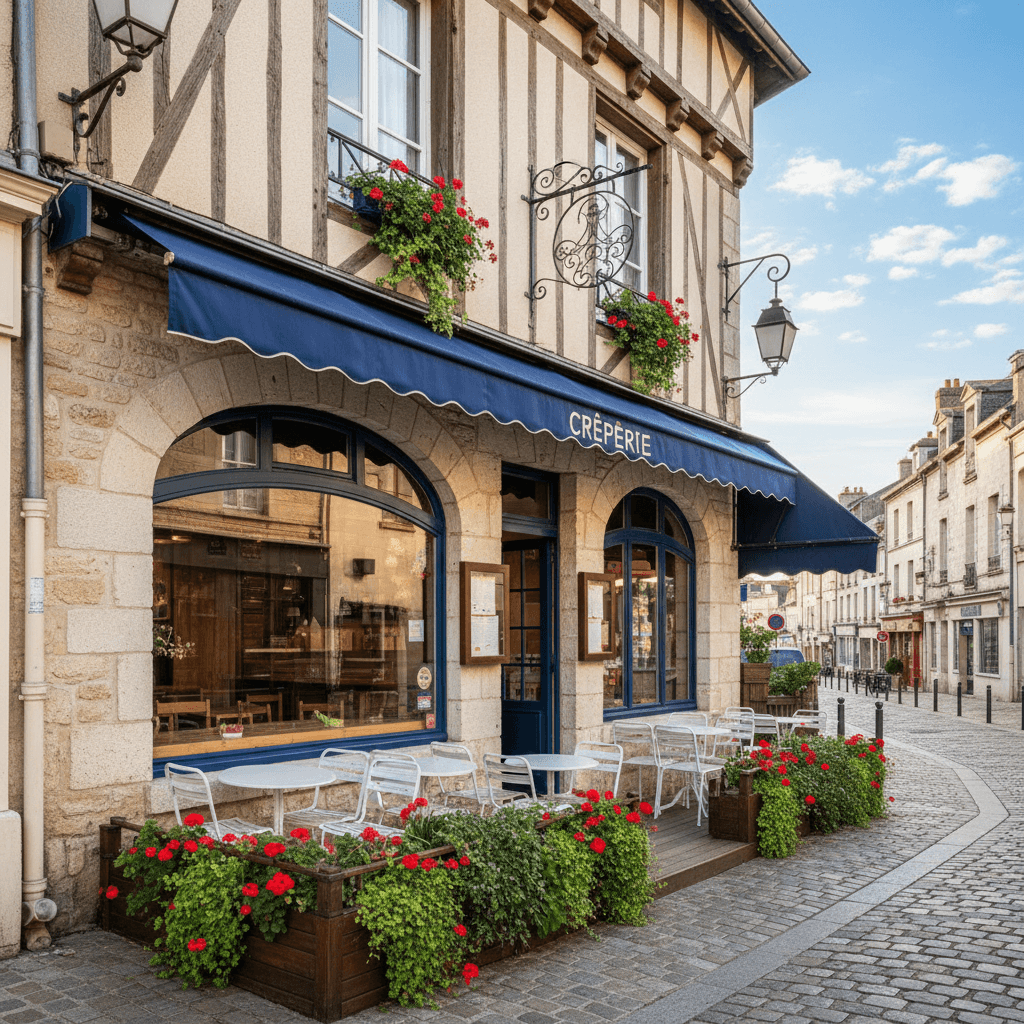 Restaurant à La Rochelle : terrasse - climatisation - Image 1