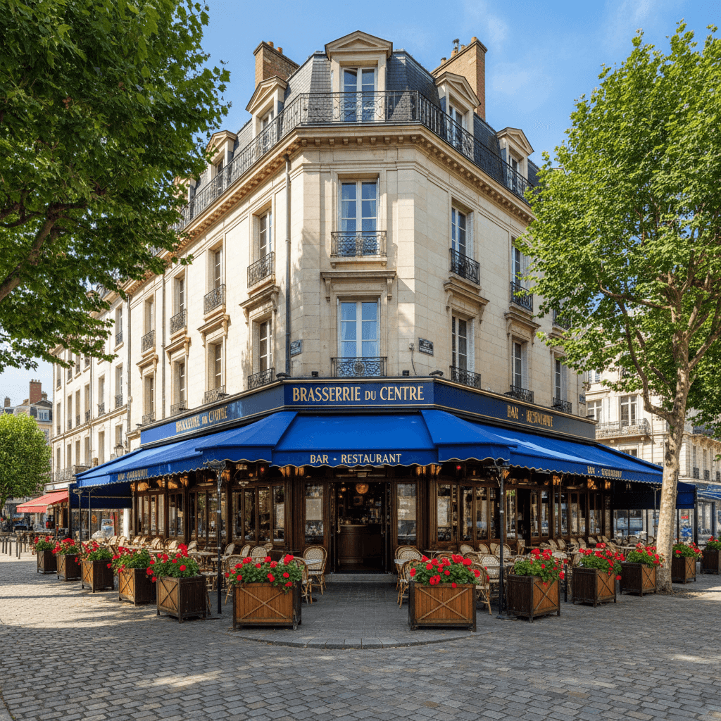 Bar-brasserie 1000m² à Limoges : terrasse - licence IV - Image 1