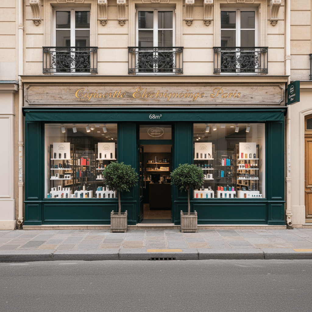 Cigarette electronique 68m² à Paris