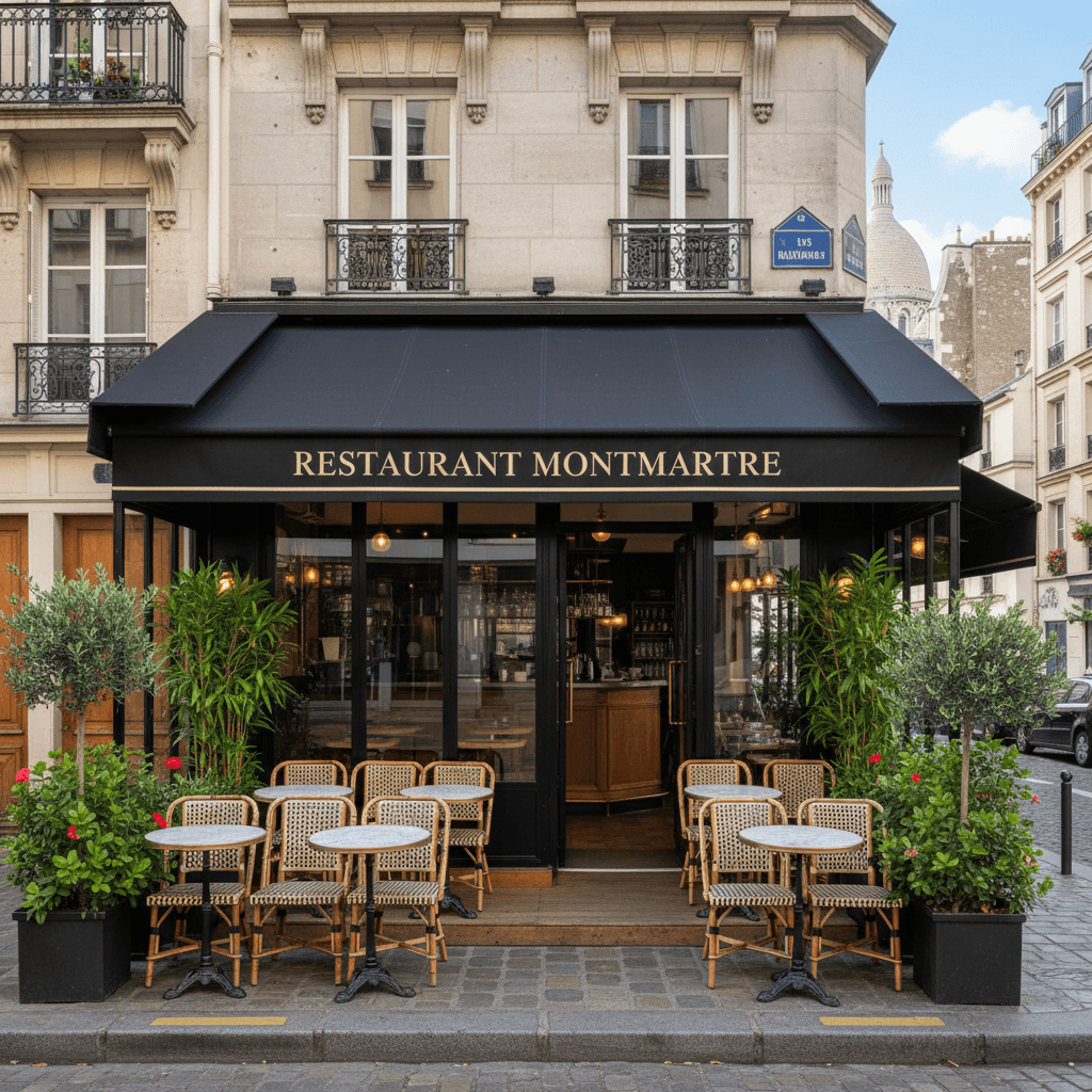 Restaurant avec Terrasse au Cœur de Montmartre