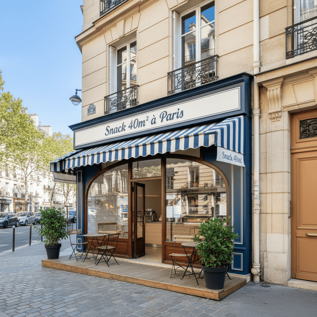 Snack 40m² à Paris