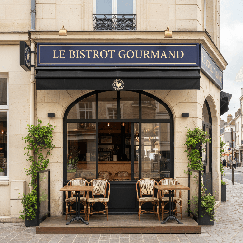 Restaurant à La Madeleine : terrasse - licence IV - Image 1