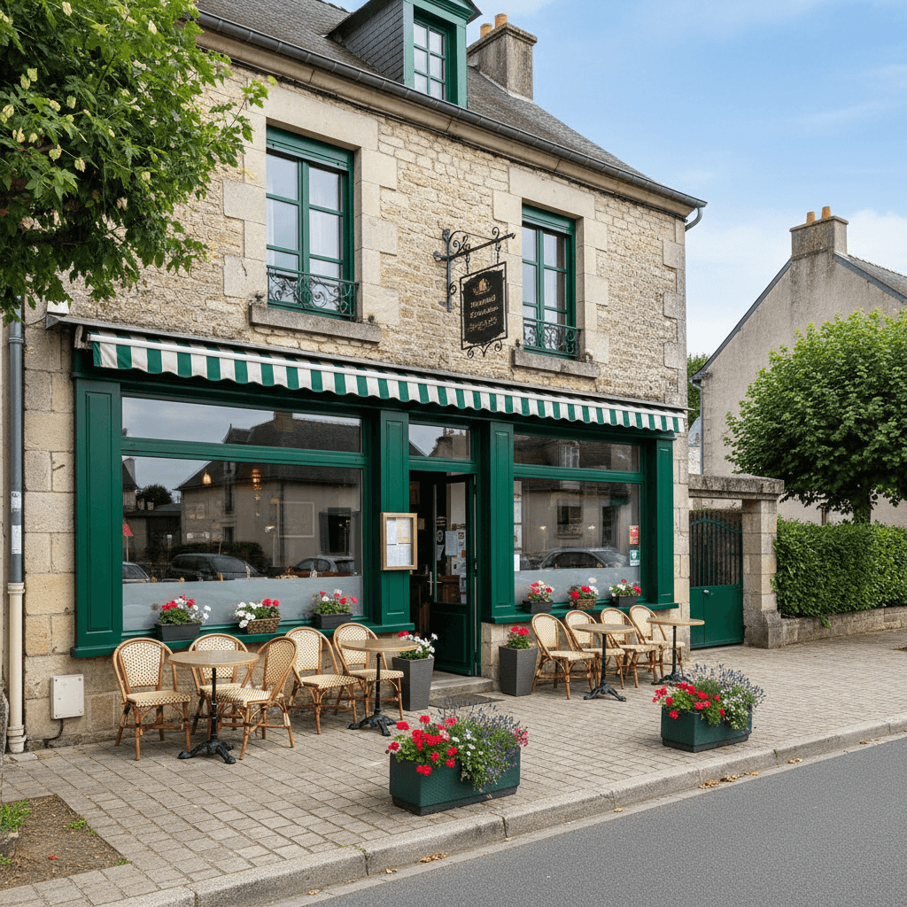 Restaurant à Loiré : terrasse - licence IV - Image 1