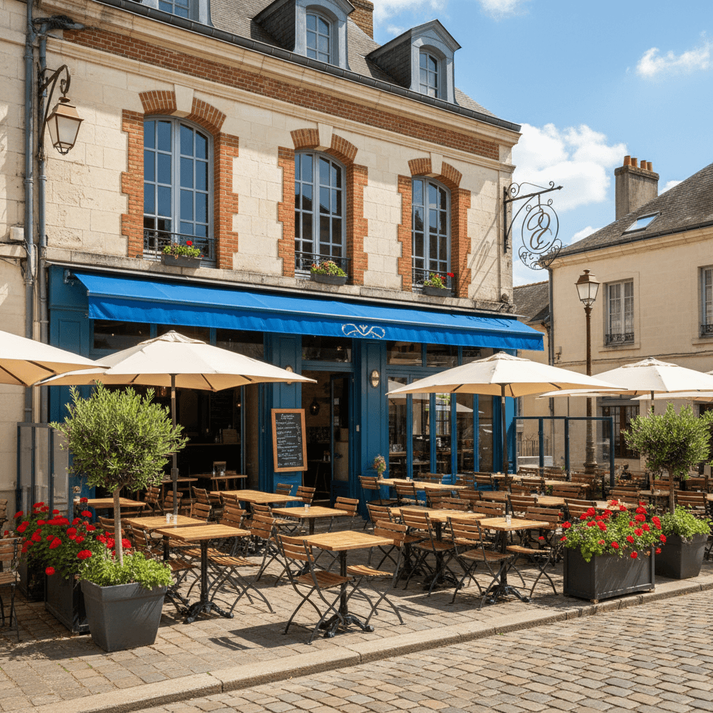 Restaurant 77m² à Montauban : terrasse - licence IV