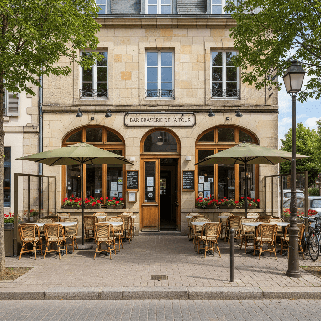 Bar-brasserie 100m² à Vannes : terrasse - licence IV - Image 1