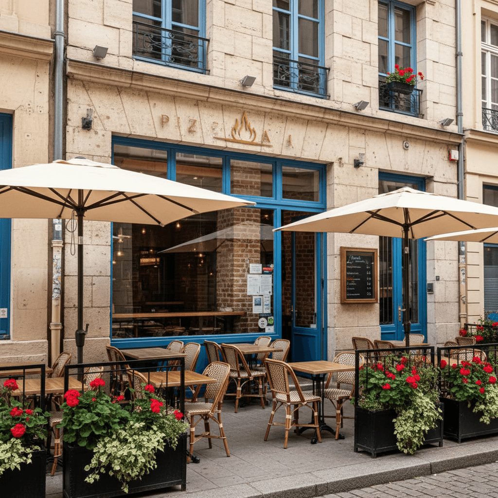 Restaurant à Lyon : terrasse - licence IV