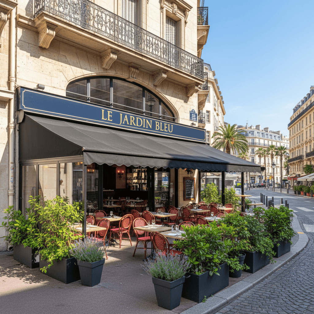 Restaurant 190m² à Cannes : terrasse - licence IV - Image 1