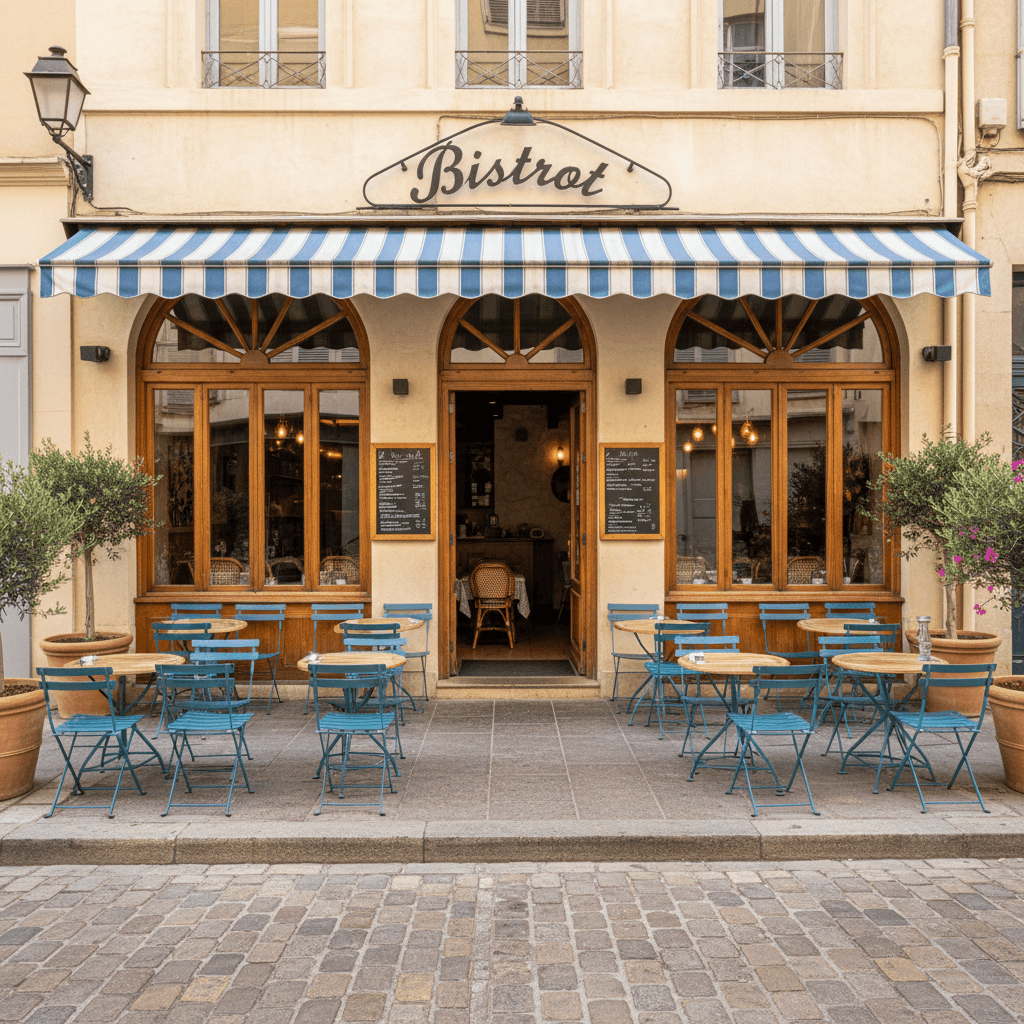 Restaurant 90m² à Marseille : terrasse - extraction - Image 1