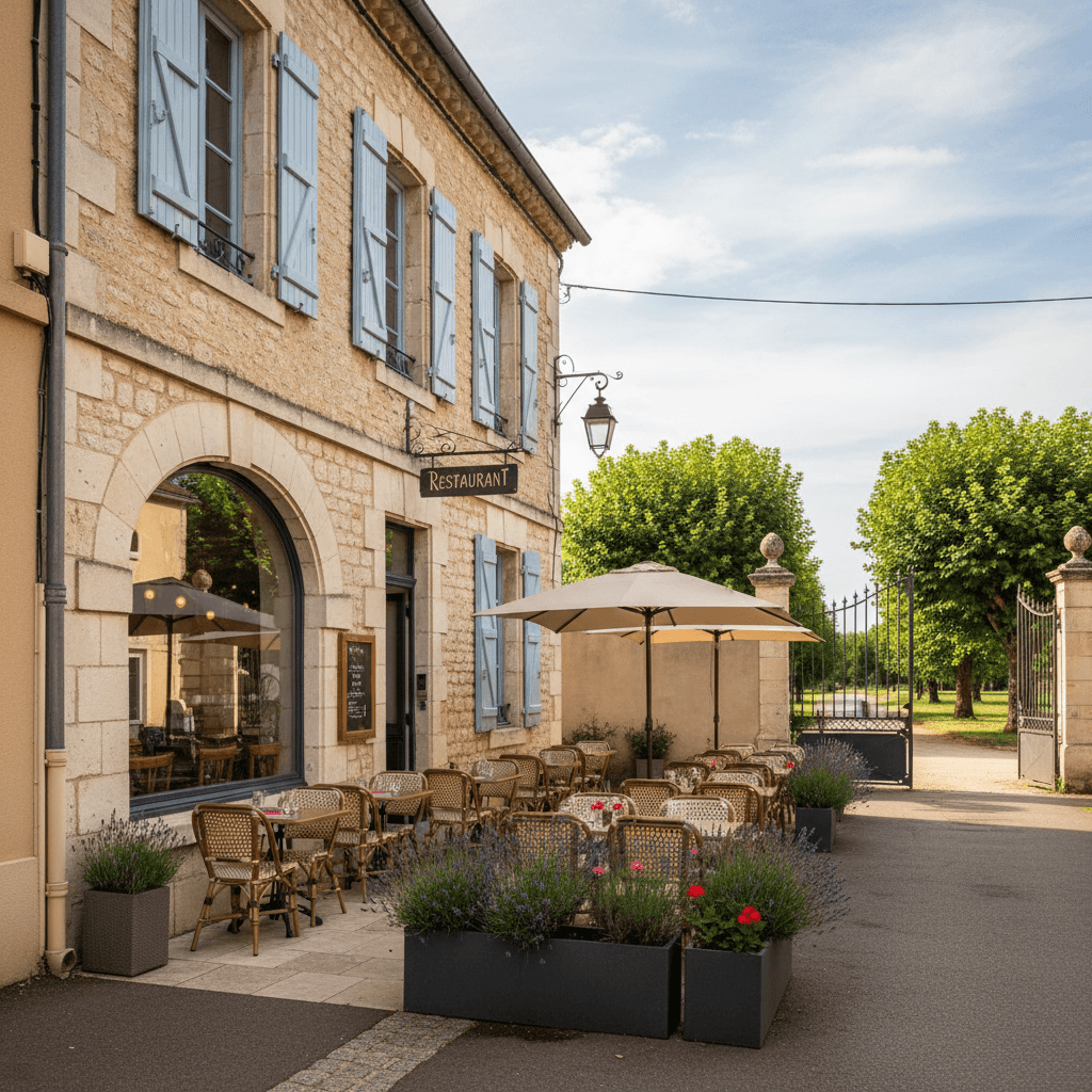 Restaurant 333m² à Villeneuve-Sur-Lot : terrasse - licence IV - Image 1