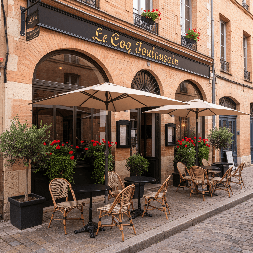 Restaurant 77m² à Toulouse : terrasse - licence IV - Image 1