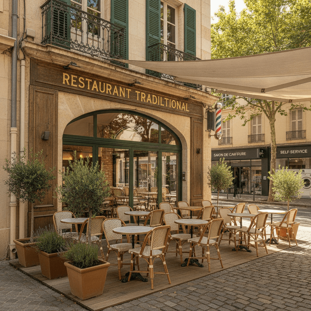 Restaurant 200m² à Perpignan : terrasse - licence IV - Image 1