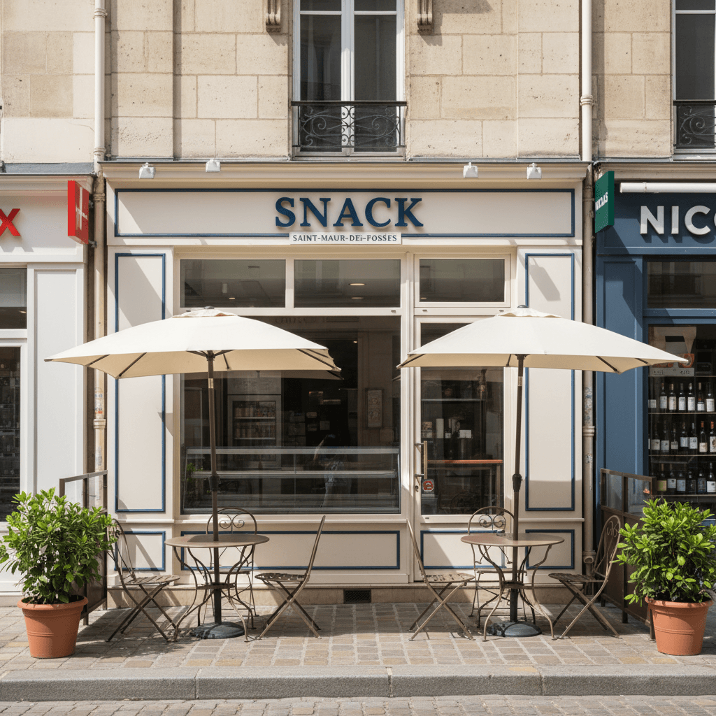 Snack 10 couverts à Saint-Maur-des-Fossés - Image 1
