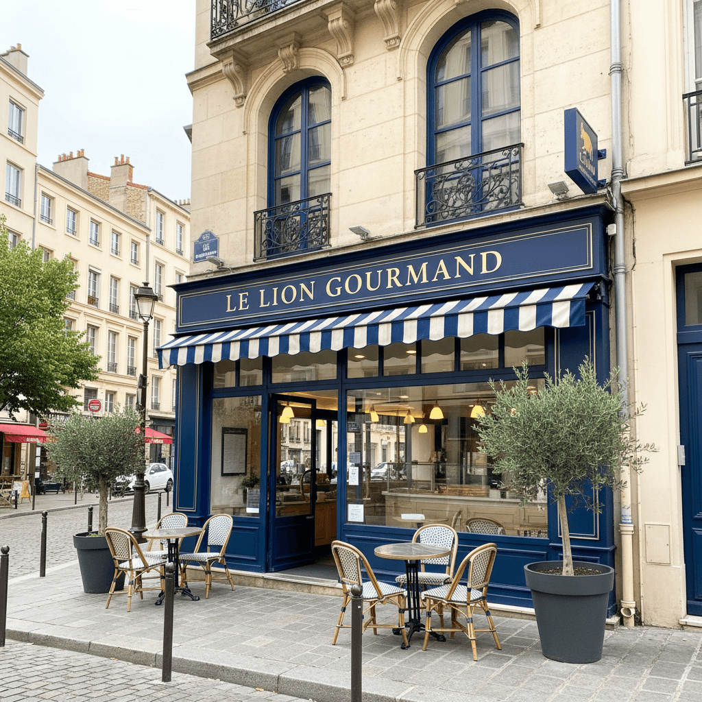 Fast-food 140m² à Lyon : terrasse - extraction