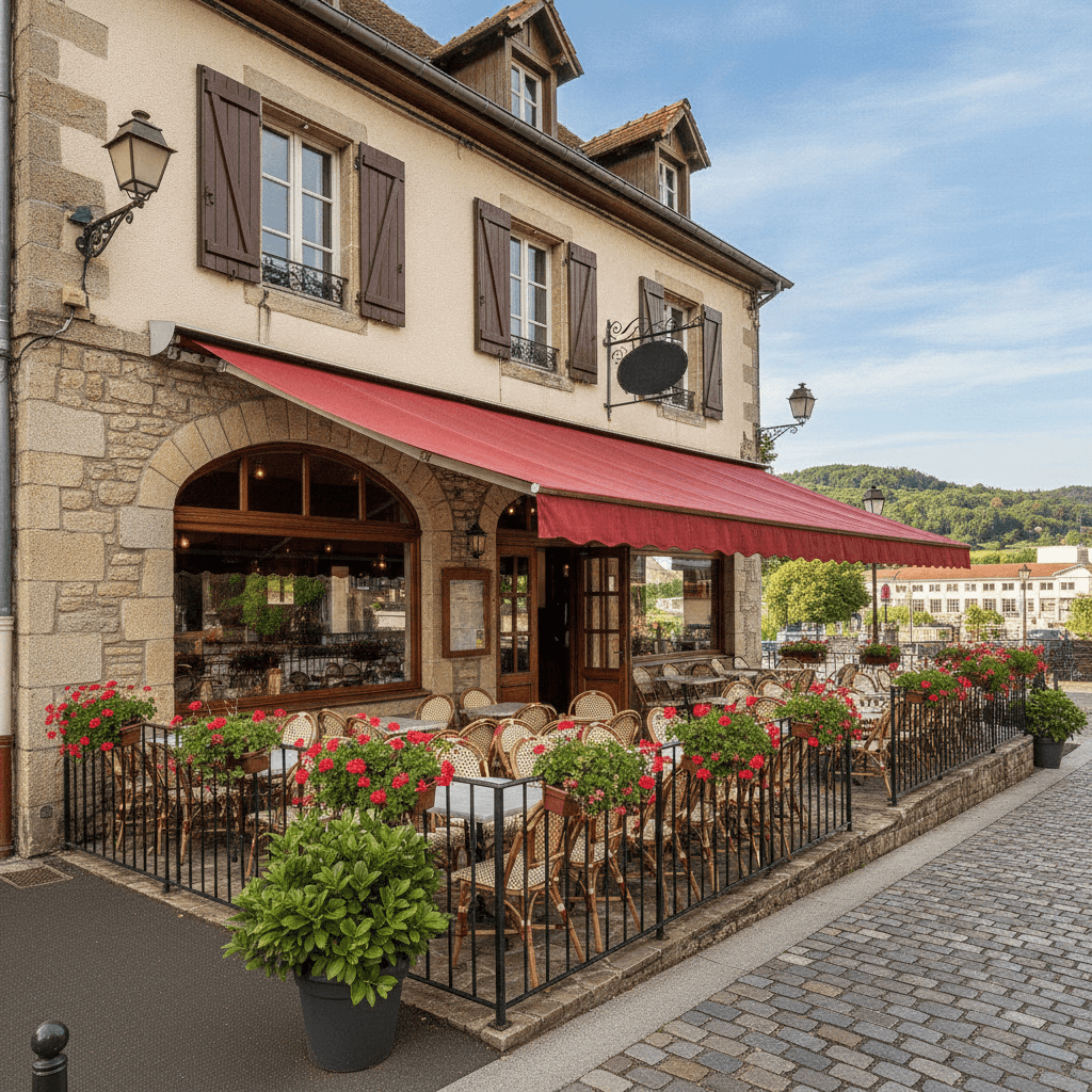 Restaurant 200m² à Ferrières-Sur-Ariège : terrasse - licence IV - Image 1