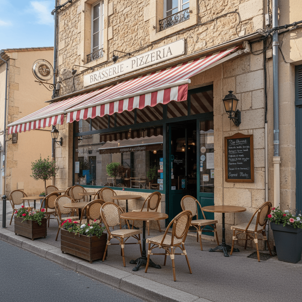 Bar-brasserie 357m² à Clermont-L'Hérault : terrasse - licence IV - Image 1
