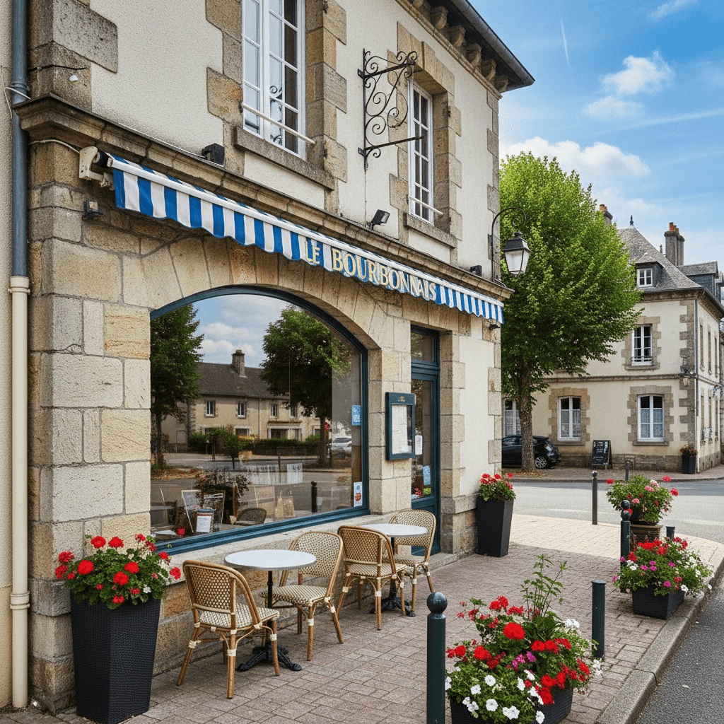Restaurant 222m² à Bourbonne-Les-Bains : terrasse - extraction - Image 1