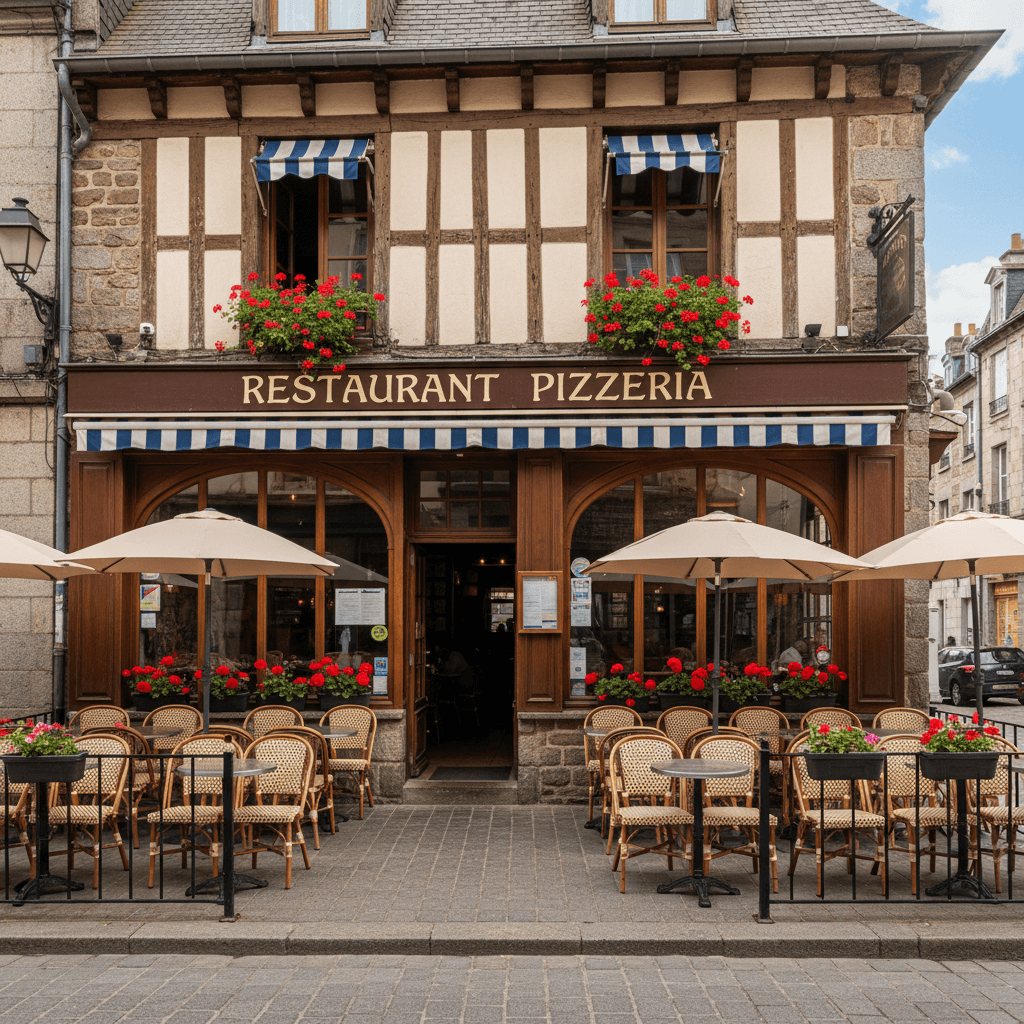 Restaurant à Rennes : terrasse - extraction