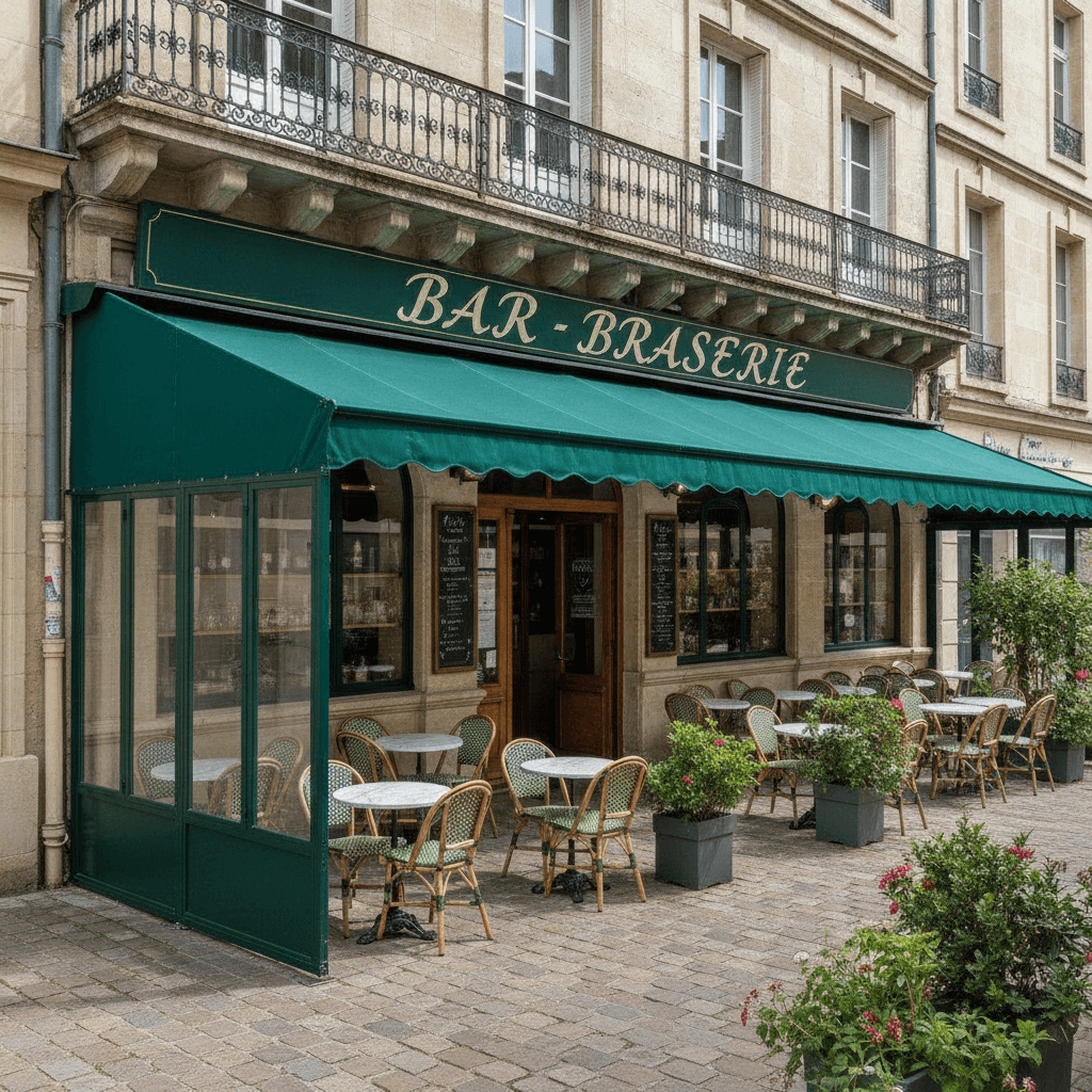 Bar-brasserie 120m² à Compiègne : terrasse - licence IV - Image 1