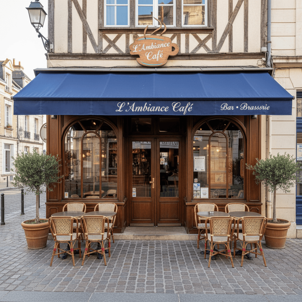 Bar-brasserie 115m² à Houlgate : terrasse - licence IV - Image 1