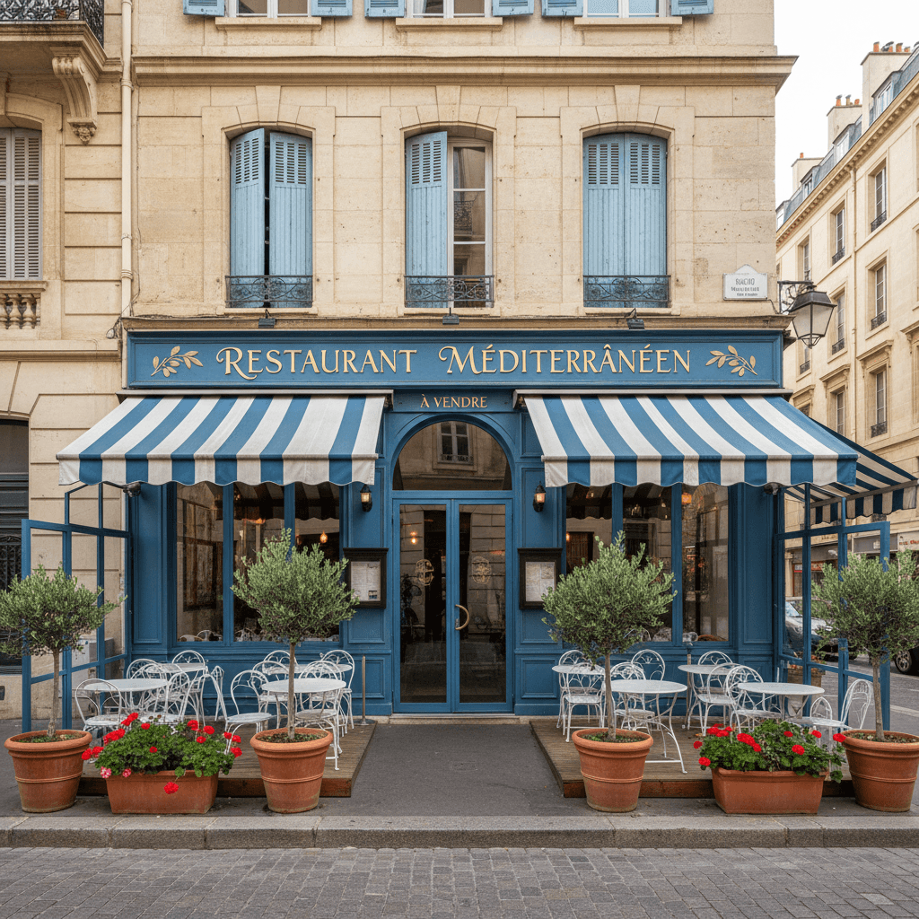 Restaurant 250m² à Marseille : terrasse - licence IV - Image 1