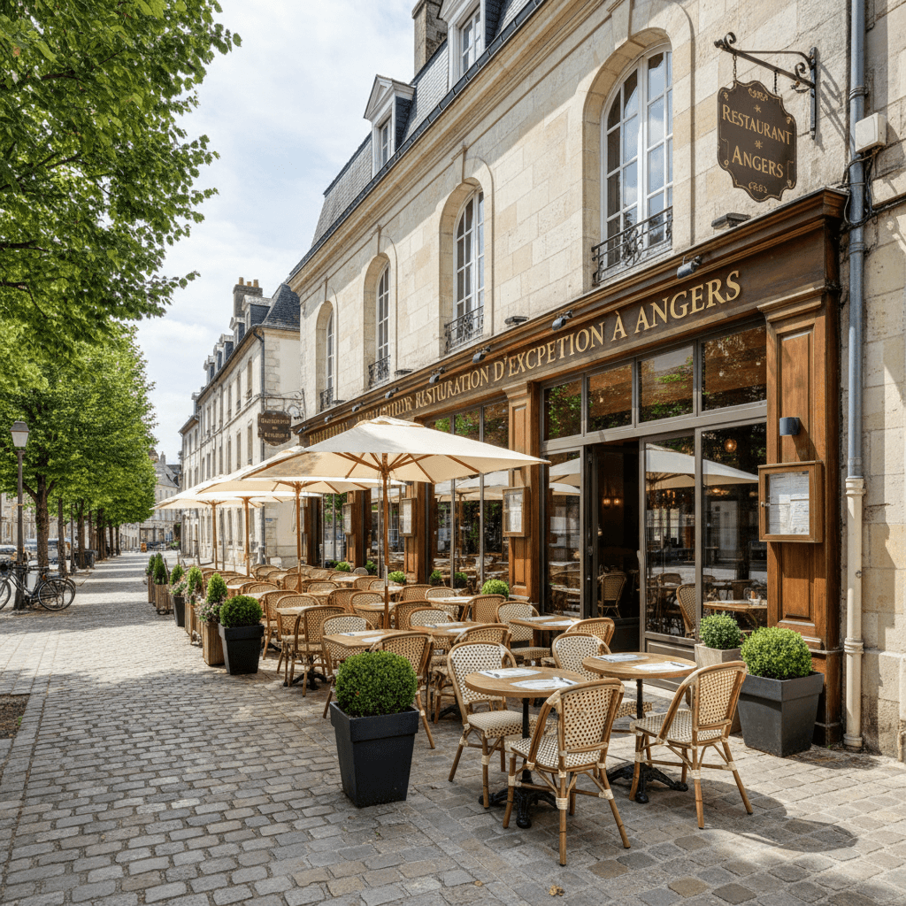 Restaurant à Angers : terrasse - licence IV