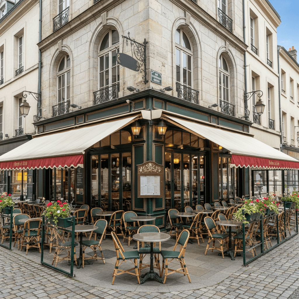 Bar-brasserie à Rouen : terrasse - licence IV