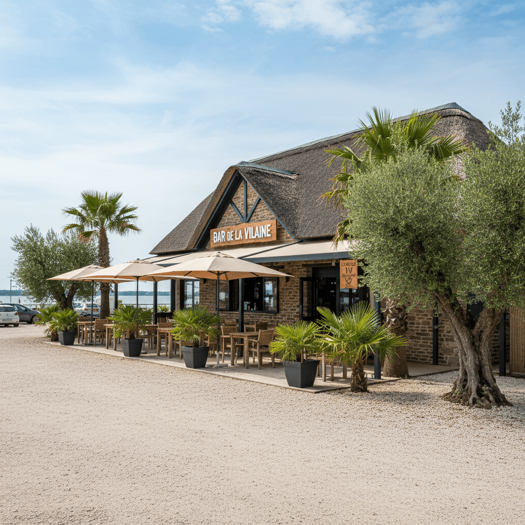 Bar-brasserie à Guipry-Messac : terrasse - licence IV - Image 1
