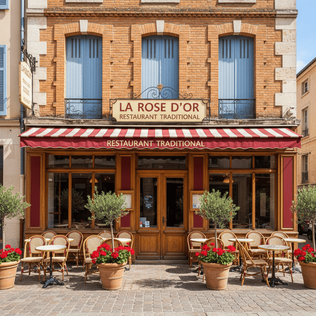 Restaurant 90m² à Toulouse : terrasse - extraction - Image 1