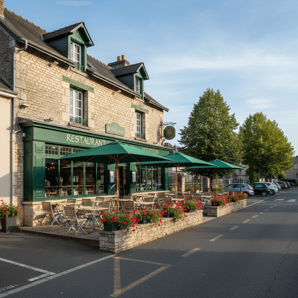 Restaurant 150m² à Évreux : terrasse - licence IV - Image 1
