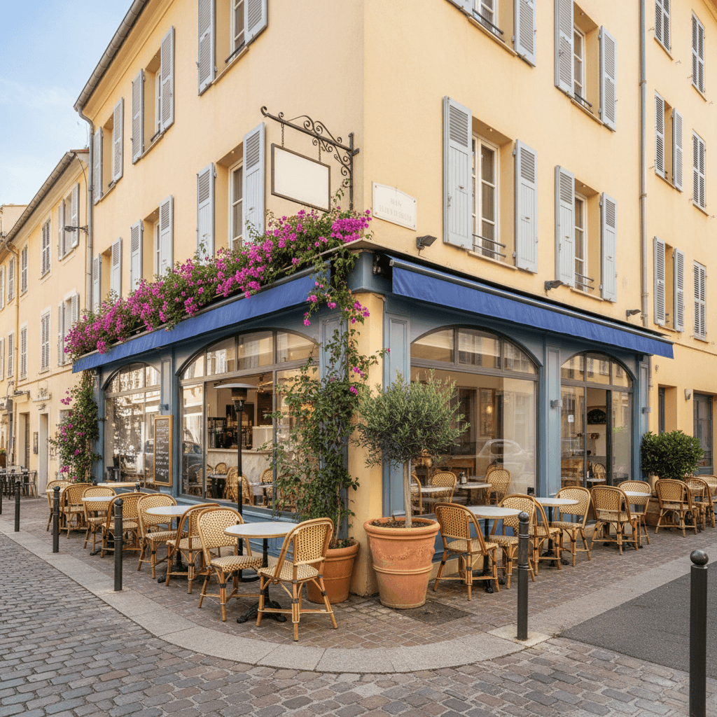 Restaurant 60m² à Nice : extraction - cuisine équipée