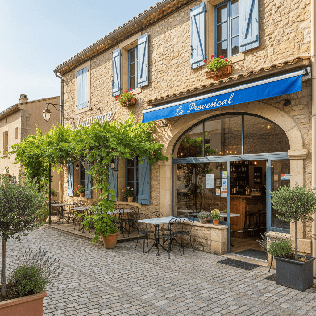 Restaurant 90m² à Cabris : terrasse - licence IV - Image 1