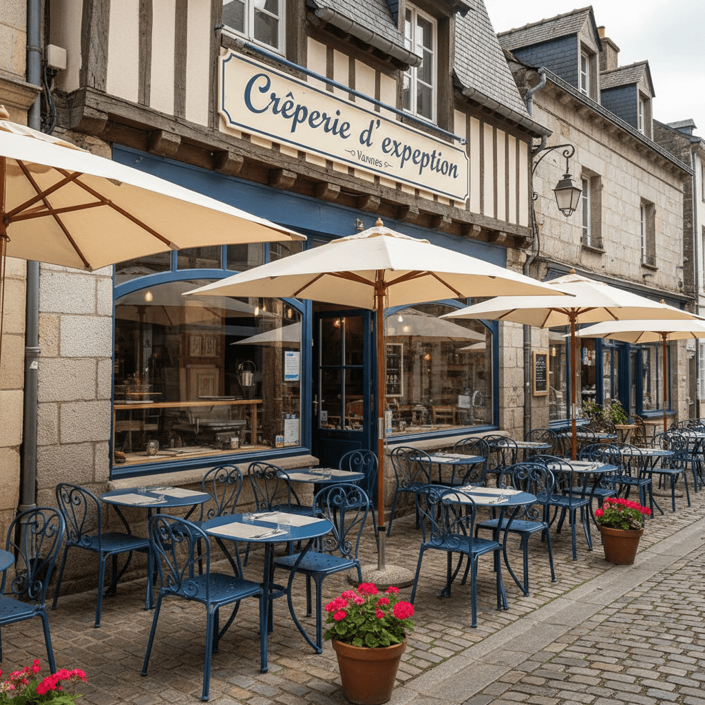 Restaurant à Vannes : terrasse - licence IV - Image 1