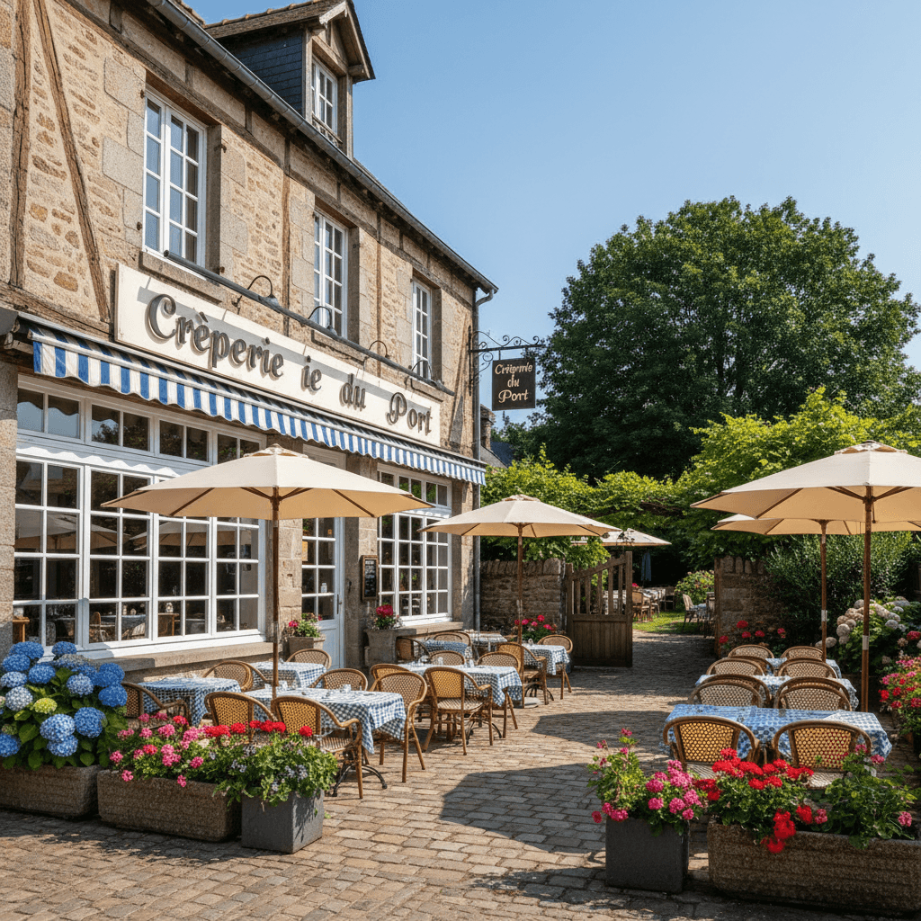 Restaurant à Saint-Brieuc : terrasse - licence IV - Image 1