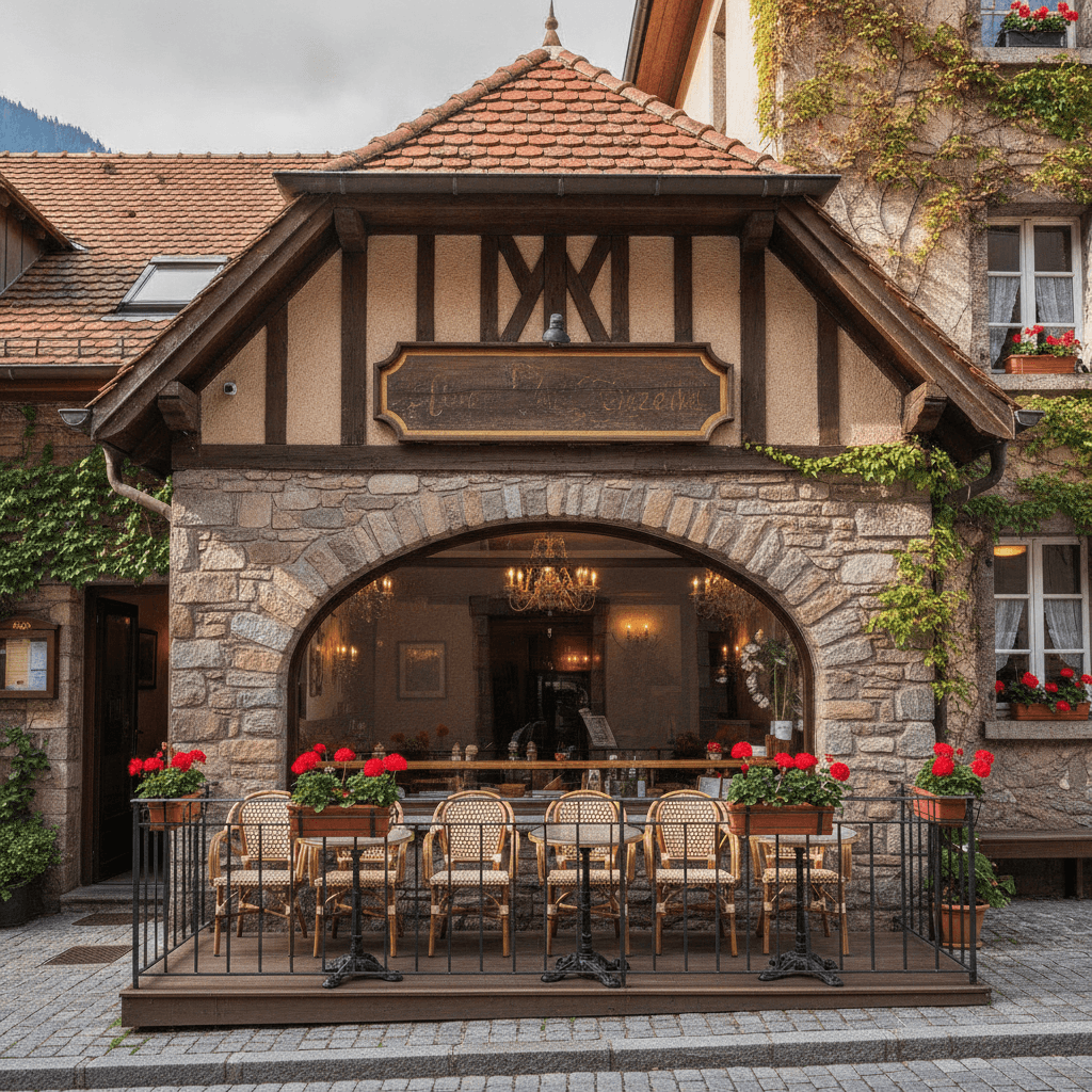 Restaurant 75m² à Saint-Gingolph : extraction