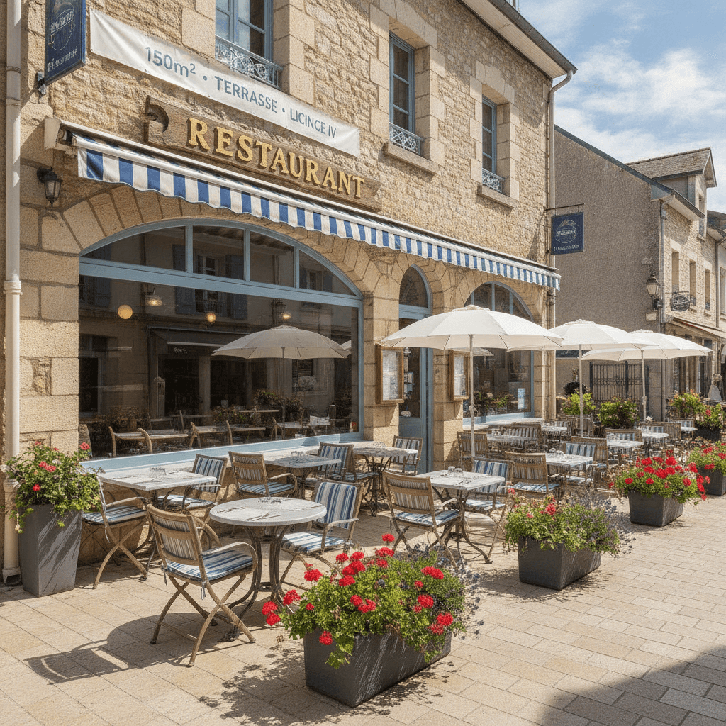 Restaurant 150m² à Mimizan : terrasse - licence IV - Image 1