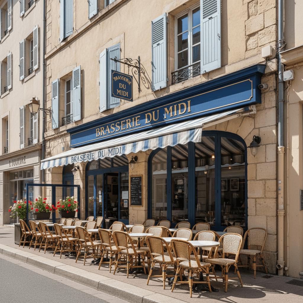 Bar-brasserie à Toulon : terrasse - licence IV