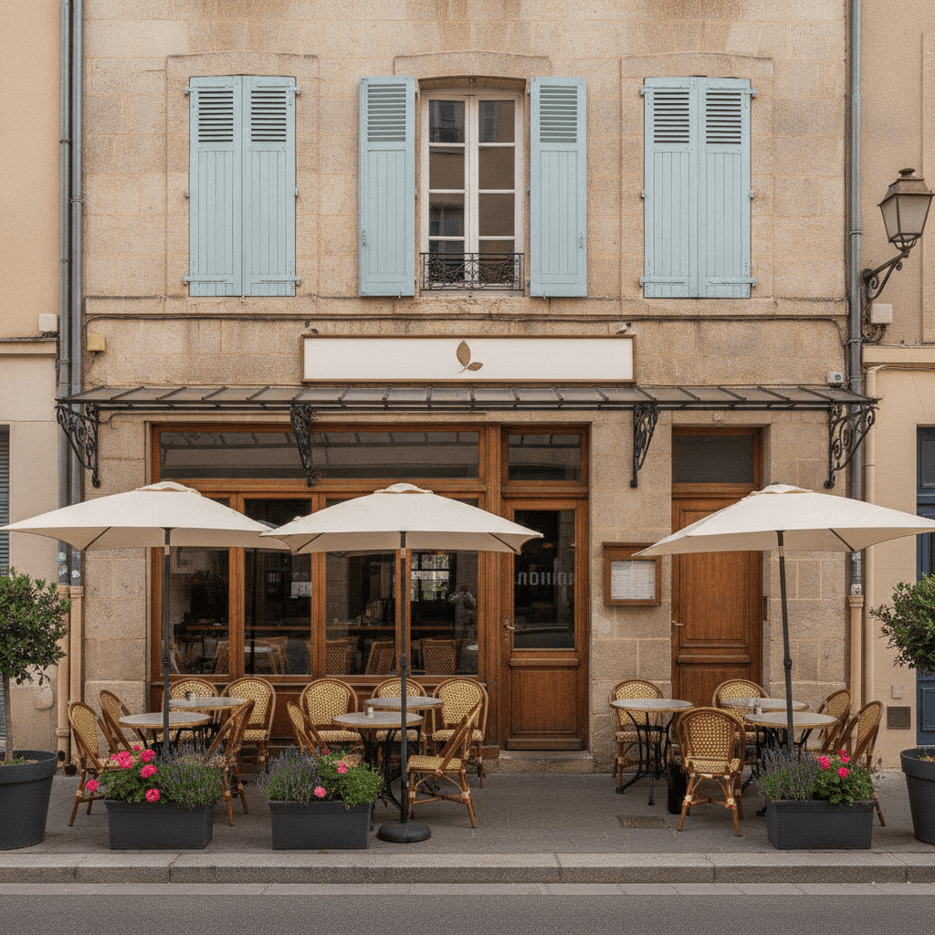 Restaurant 75m² à Montpellier : terrasse - extraction - Image 1